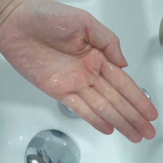 스킨큐어 산다화 순한 클렌징 동백 오일 200ml — 5점을 준 리뷰어가 2020년 5월 올린 사용 사진