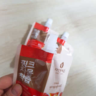 자연에온 핑크 자몽 착즙 100mL 10개입 2BOX — 5점을 준 리뷰어가 2020년 11월 올린 사용 사진