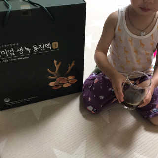 서울약사신협 약사신협_생녹용 진액_70ml x 30포 — 5점을 준 리뷰어가 2020년 9월 올린 사용 사진