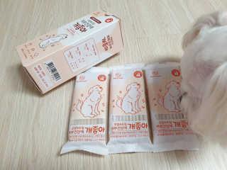 My Pet Care 모발과 모질 피부건강에 개좋아 — 5점을 준 리뷰어가 2020년 12월 올린 사용 사진