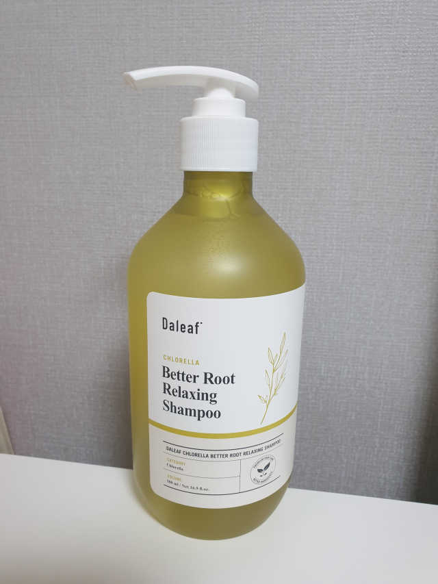 달리프 클로렐라 베러 루트 릴렉싱 샴푸 500ml 리뷰 사진