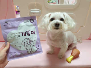 My Pet Care 천연단백질 치아건강에 개좋아 — 5점을 준 리뷰어가 2020년 12월 올린 사용 사진