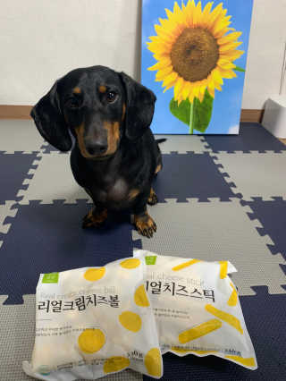 가치식탁 리얼치즈스틱, 리얼크림치즈볼 — 5점을 준 리뷰어가 2020년 9월 올린 사용 사진