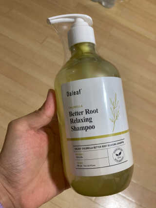 달리프 클로렐라 베러 루트 릴렉싱 샴푸 500ml — 5점을 준 리뷰어가 2020년 12월 올린 사용 사진