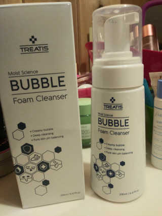 트리티스 [TREATIS] Bubble Foam Cleanser 200ml — 4점을 준 리뷰어가 2020년 12월 올린 사용 사진