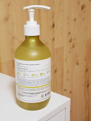 달리프 클로렐라 베러 루트 릴렉싱 샴푸 500ml — 4점을 준 리뷰어가 2020년 11월 올린 사용 사진
