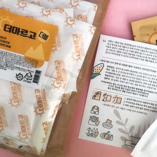더조은집 [더마르고] 기화성 항균 젤리 제습팩 — 5점을 준 리뷰어가 2020년 8월 올린 사용 사진