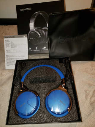 SEVIZ Bluetooth Headphones 10 3color — 5점을 준 리뷰어가 2020년 5월 올린 사용 사진