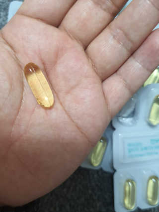 JW중외제약 마이코드 알티지 오메가3 1000 mg — 5점을 준 리뷰어가 2020년 7월 올린 사용 사진