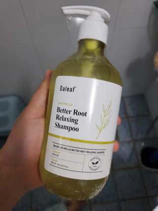 달리프 클로렐라 베러 루트 릴렉싱 샴푸 500ml — 5점을 준 리뷰어가 2020년 11월 올린 사용 사진