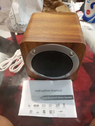 SEVIZ MINI10W 레트로 블루투스 스피커 — 5점을 준 리뷰어가 2020년 7월 올린 사용 사진