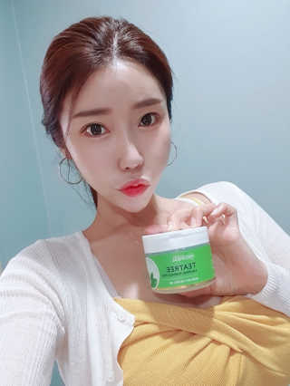 메디힐 티트리 카밍 에센스 패드 — 5점을 준 리뷰어가 2020년 7월 올린 사용 사진