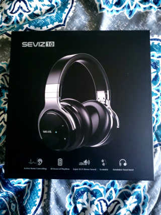 SEVIZ Bluetooth Headphones 10 3color — 5점을 준 리뷰어가 2020년 8월 올린 사용 사진