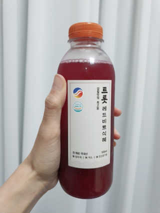 트롯전통식혜 트롯레드비트식혜 1리터 +500리터 — 4점을 준 리뷰어가 2021년 5월 올린 사용 사진