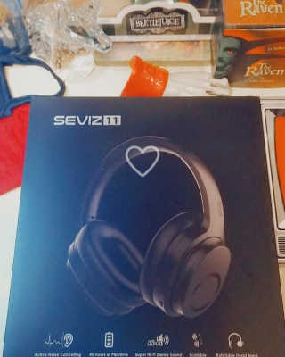 SEVIZ 블루투스 헤드폰 11 2color — 4.5점을 준 리뷰어가 2020년 11월 올린 사용 사진