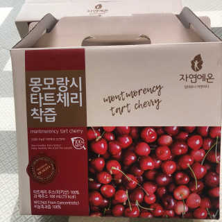 자연에온 몽모랑시 타트체리 착즙 100mL 10개입 2BOX — 4점을 준 리뷰어가 2020년 10월 올린 사용 사진