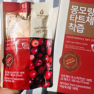 자연에온 몽모랑시 타트체리 착즙 100mL 10개입 2BOX — 4.5점을 준 리뷰어가 2020년 11월 올린 사용 사진