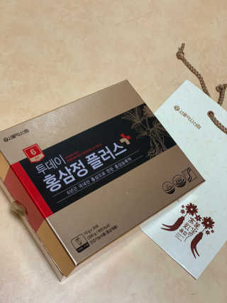 서울약사신협_투데이홍삼정플러스스틱_10g x 30포 — 5점을 준 리뷰어가 2020년 12월 올린 사용 사진