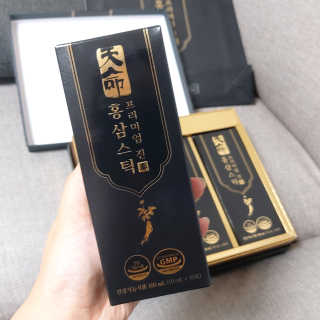 헬스업_천명진프리미엄홍삼스틱_10ml x 30포 — 5점을 준 리뷰어가 2020년 8월 올린 사용 사진