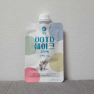 [꾸콤] 참참 OOTD쉐이크 고단백 일주일세트 50g x 5 — 4점을 준 리뷰어가 2020년 9월 올린 사용 사진