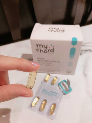 JW중외제약 마이코드 알티지 오메가3 1000 mg — 5점을 준 리뷰어가 2020년 9월 올린 사용 사진