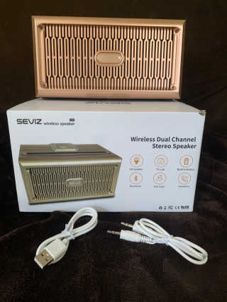 SEVIZ GOLD20W 레트로 블루투스 스피커 — 5점을 준 리뷰어가 2020년 7월 올린 사용 사진