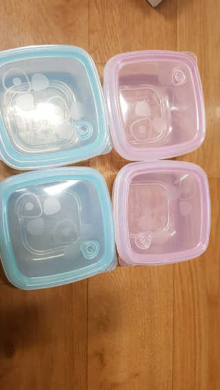 실리팟 냉동밥 보관용기 x 4Pset — 5점을 준 리뷰어가 2020년 11월 올린 사용 사진