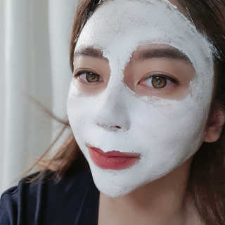 리더스코스메틱 리더스 밀크 스폰지 마스크 — 5점을 준 리뷰어가 2020년 9월 올린 사용 사진