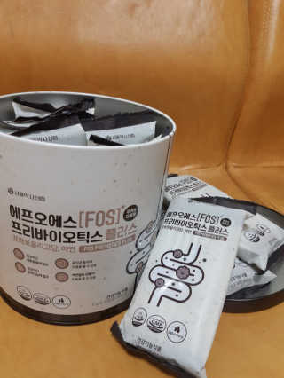 서울약사신협_FOS프리바이오틱스플러스쿠앤크_5gX100포 — 5점을 준 리뷰어가 2020년 5월 올린 사용 사진