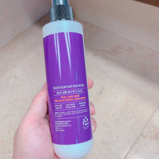 달리프 글램 헤어팩 인미스트 200ml — 5점을 준 리뷰어가 2020년 10월 올린 사용 사진