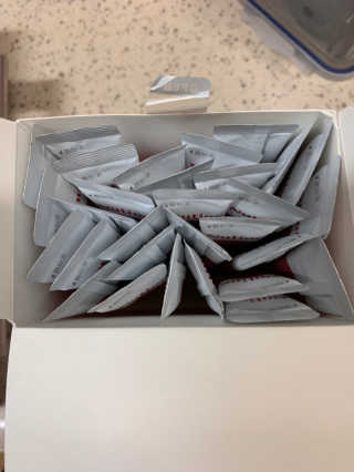 뉴틴 타트체리 콜라겐 스틱 20g X 30포 — 5점을 준 리뷰어가 2020년 7월 올린 사용 사진