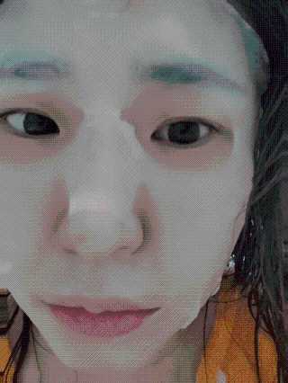 비피도랩 프로클리닉 폴루션에이징 프로텍트 마스크 — 5점을 준 리뷰어가 2020년 9월 올린 사용 사진