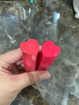 [블랙루즈] 컬러 락 하트 틴트 1+1 — 4점을 준 리뷰어가 2020년 7월 올린 사용 사진