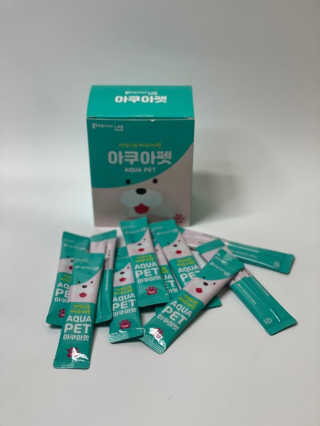 펫시랩 반려견용 액상 프리바이오틱스 아쿠아펫 — 3.5점을 준 리뷰어가 2020년 11월 올린 사용 사진