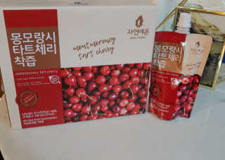 자연에온 몽모랑시 타트체리 착즙 100mL 10개입 2BOX — 5점을 준 리뷰어가 2020년 10월 올린 사용 사진