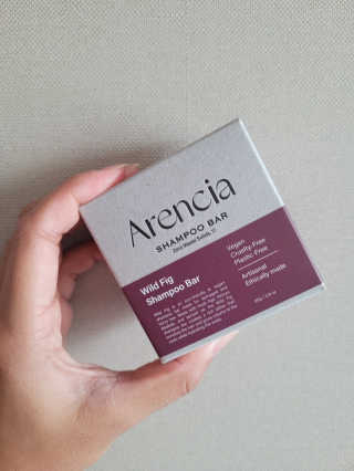 Arencia 아렌시아 와일드피그 샴푸바 — 5점을 준 리뷰어가 2020년 12월 올린 사용 사진