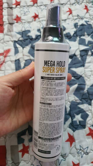 다슈코리아 다슈 포 맨 프리미엄 메가 홀드 슈퍼 스프레이 250ml — 4점을 준 리뷰어가 2020년 7월 올린 사용 사진