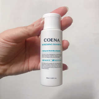 코에나샴푸 자연유래 식물성 코에나 샴푸 50ml — 4점을 준 리뷰어가 2020년 4월 올린 사용 사진