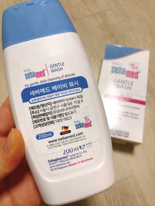 세바메드 베이비 바디워시 200ml — 5점을 준 리뷰어가 2020년 7월 올린 사용 사진