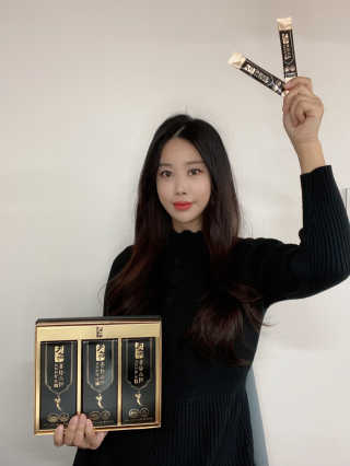 헬스업_천명진프리미엄홍삼스틱_10ml x 30포 — 5점을 준 리뷰어가 2020년 12월 올린 사용 사진