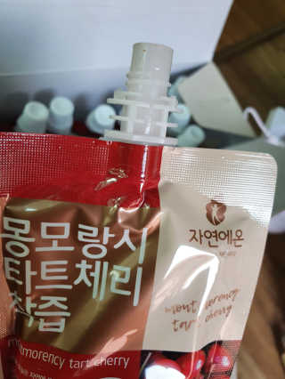 자연에온 몽모랑시 타트체리 착즙 100mL 10개입 2BOX — 5점을 준 리뷰어가 2020년 10월 올린 사용 사진