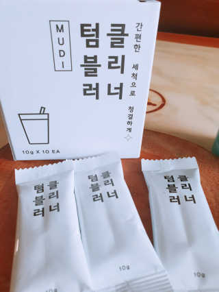 무디메이드 MUDI 텀블러 클리너 2세트 — 4점을 준 리뷰어가 2020년 6월 올린 사용 사진