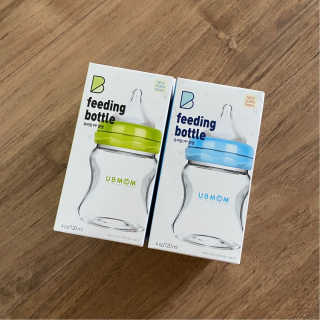 유비맘 신생아젖병 120ml 트리플팩_ 젖꼭지 포함 — 5점을 준 리뷰어가 2020년 6월 올린 사용 사진