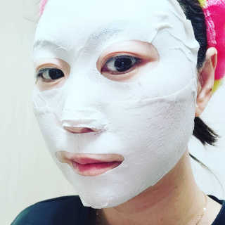 아이디플라코스메틱 페이스핏 플라스터 마스크 _ 리뉴얼 — 5점을 준 리뷰어가 2020년 11월 올린 사용 사진