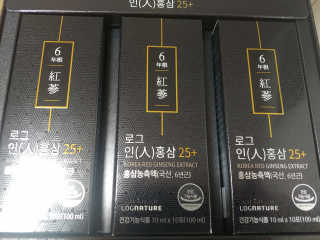 로그네이처 로그 인 홍삼 25+ — 5점을 준 리뷰어가 2020년 6월 올린 사용 사진