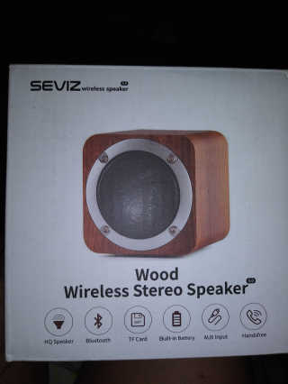 SEVIZ MINI10W 레트로 블루투스 스피커 — 5점을 준 리뷰어가 2020년 9월 올린 사용 사진