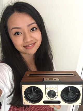 SEVIZ RETRO20W 레트로 블루투스 스피커 — 4.5점을 준 리뷰어가 2020년 6월 올린 사용 사진