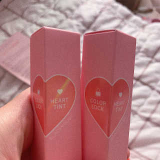 [블랙루즈] 컬러 락 하트 틴트 1+1 — 5점을 준 리뷰어가 2020년 7월 올린 사용 사진