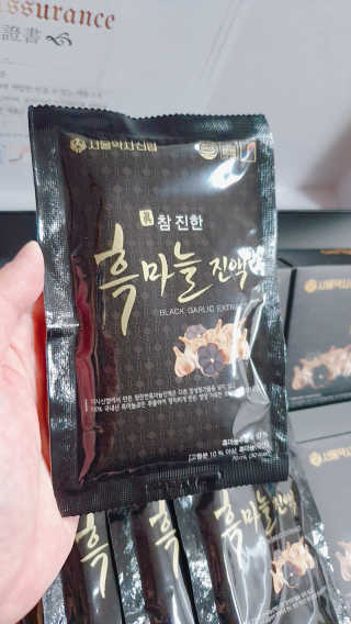 서울약사신협 약사신협_흑마늘진액_70mlx30포 — 5점을 준 리뷰어가 2020년 9월 올린 사용 사진