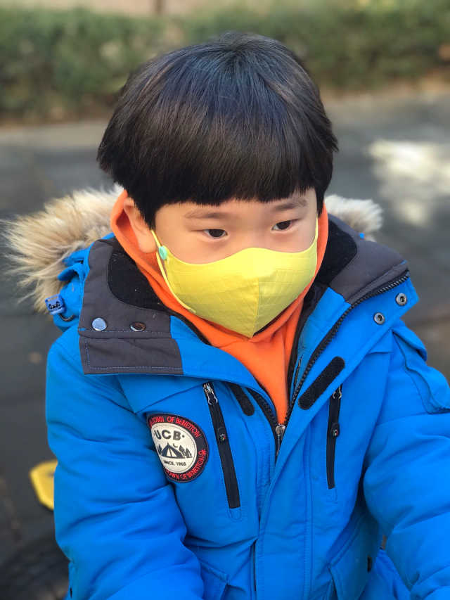 루미카 유아 키즈 안전한 마스크와 스트랩 리뷰 사진